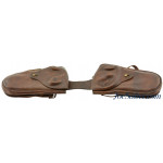 WW1 British Canadian Cavalry Leather Horse Saddle Bags