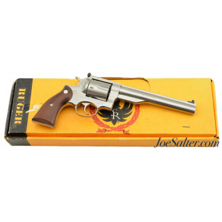  Boxed Ruger Redhawk 357 Magnum Stainless Revolver 7 ½ Barrel Built 1985 