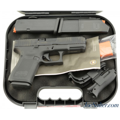  Boxed Gen5 Glock G19 Pistol 9mm Includes 3 – 15 Round Mags Excellent 