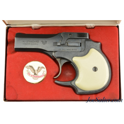  Boxed Hi-Standard Derringer 22 LR  Model D-100  Mfg 1966 