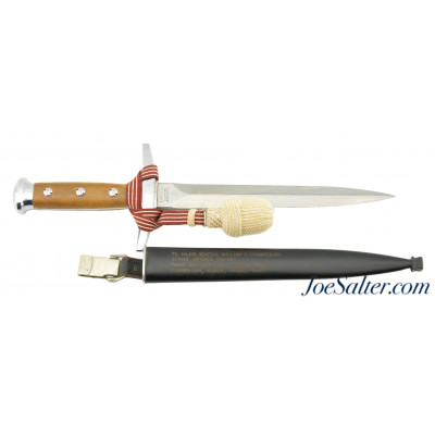 Swiss Dress Dagger Presented to Gen. William Yarborough (Father of the Green Berets)