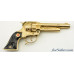 Set of Hubley "Texan JR" GOLD Die-Cast Cap Pistols/Holster Rig