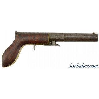 Scarce Gibbs, Tiffany & Co. Underhammer Pistol