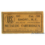  Full & Sealed! US Cartridge Co. 38 Short Rim Fire Black Powder Ammo Lowell