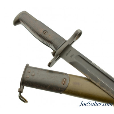 WWI M1905 Bayonet S.A. W/1917 Scabbard