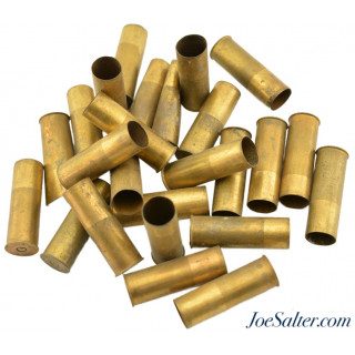 Vintage 12 Gauge Winchester 2 1/2" All Brass Empty Shotgun Shells 25pcs