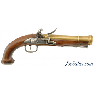 Unmarked Flintlock Blunderbuss Pistol