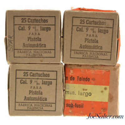 Vintage FN Palencia Cal. 9mm Largo 1948/1962 100 Rnds