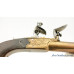 Pair of Unusual Flintlock Blunderbuss Folding Trigger Pocket Pistols