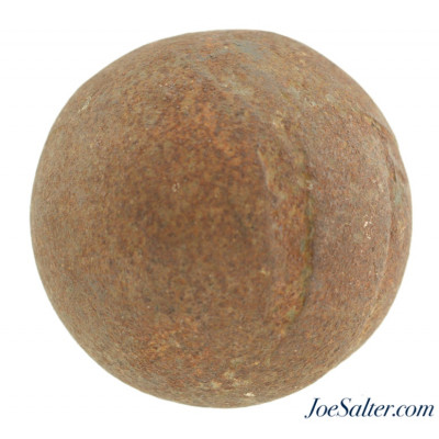 1800's 42 Pound Cannon Cast Iron Shot Ball