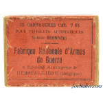 Vintage Fabrique Nationale Cal. 7.65 1922 Browning 35rnds