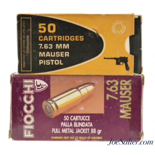 7.63 Mauser (.30 Mauser) 88gr. FMJ 70 Rounds