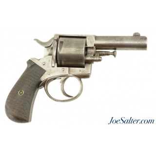  Unmarked Birmingham Proofed “RIC” Style Solid Frame No. 2 Bull Dog 450 Revolver