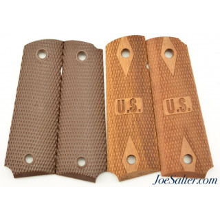 Two pairs of 1911 panel grips