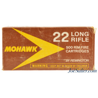 Vintage Mohawk/Remington 22LR High Velocity 500rnds