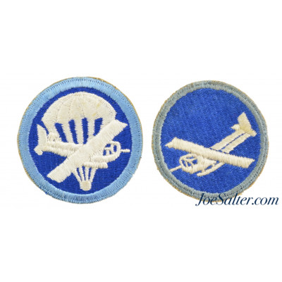 WWII U.S. Airborne Glider Infantry/Combined Cap Badge Patches