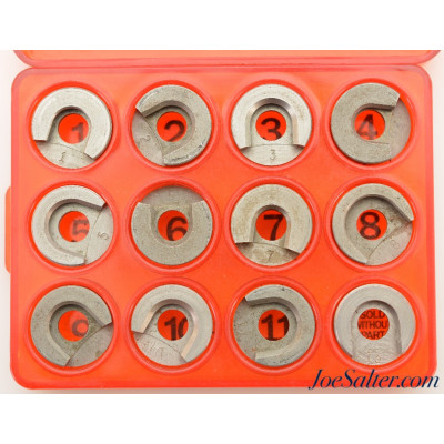Lee Shell Holder Set 12 Piece #1-11 & 13 For Ammo Reloading