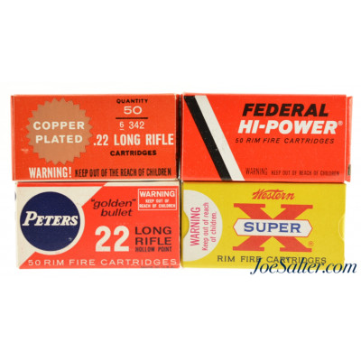 Vintage 22LR 4 Boxes