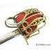 Scottish Officer’s Dress Broadsword with Unusual Half-Basket Guard