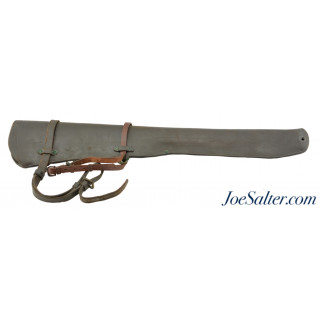 US Military Model 1904 Leather Rifle Scabbard 