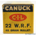 CIL Canuck 22 W.R.F. Cartridges