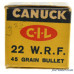 CIL Canuck 22 W.R.F. Cartridges