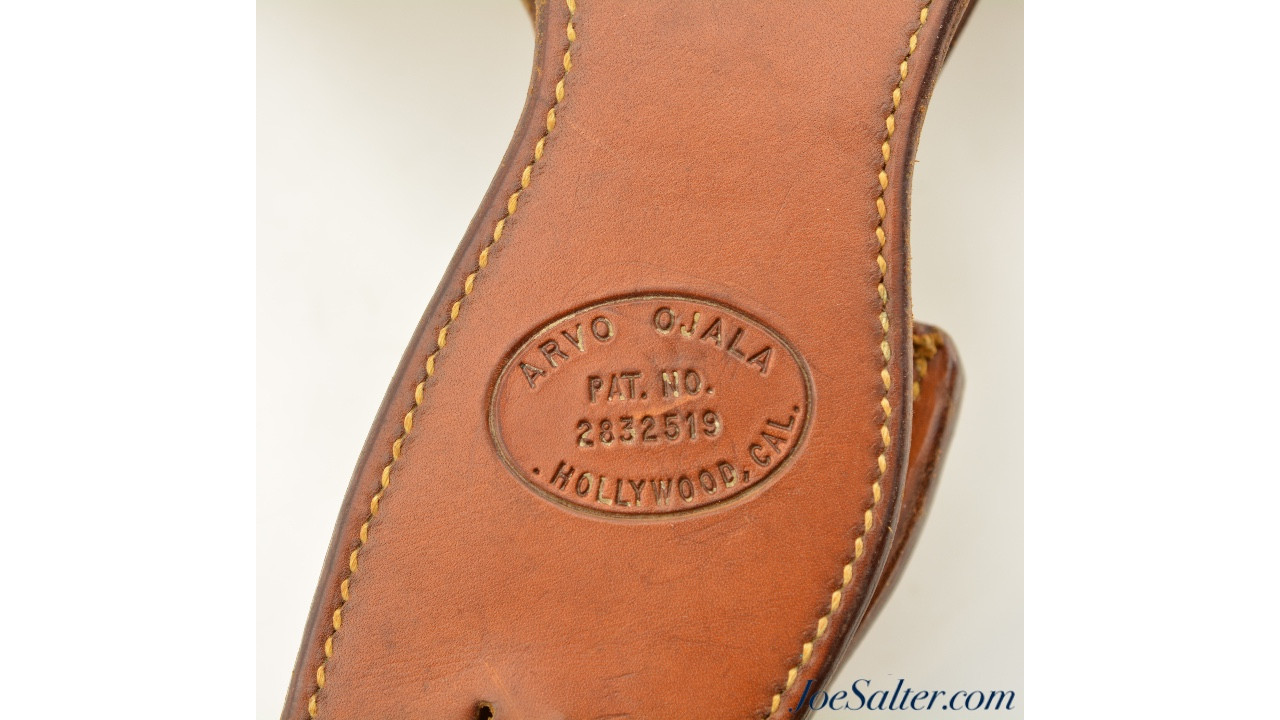 Vintage Arvo Ojala Of Hollywood Fast Draw Leather Holsters Rig | Down ...