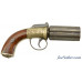 Beautiful Cased British Bar Hammer Pepperbox Pistol