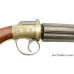 Beautiful Cased British Bar Hammer Pepperbox Pistol