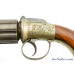 Beautiful Cased British Bar Hammer Pepperbox Pistol