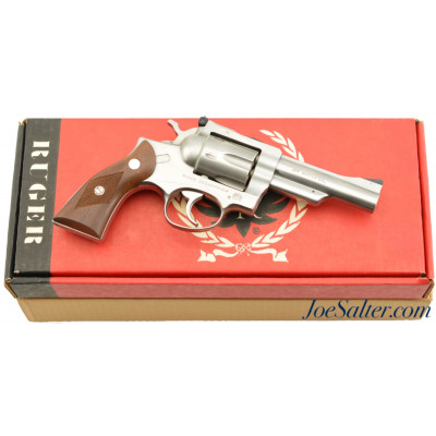 Excellent LNIB Stainless Ruger Security-Six 357 Magnum 4 Inch Barrel 1977