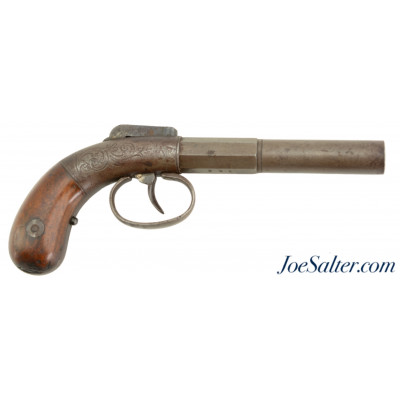  Fine Allen & Thurber Bar Hammer No. 9 Self Cocking Percussion Pistol 