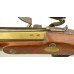 British Brass-Barreled Flintlock Blunderbuss With Bayonet by Parker