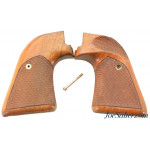 Italian Oversized Checkered Target Grips Ruger Blackhawk Revolver