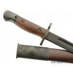 Excellent WW2 Australian M9 Owens SMG Bayonet