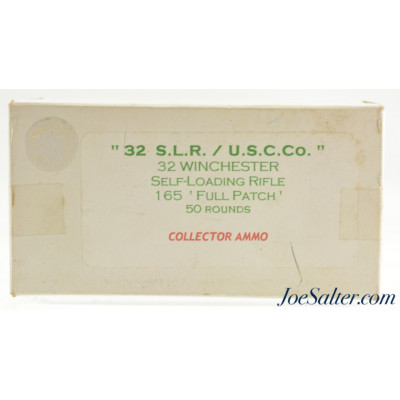 Vintage Re-packed U.S.C.C. Co 32 WIN. Self Loading Ammo 50rnds