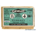 Rare 4 Gauge Gevelot Shotgun Shell Full Box Primed Empty Hulls 