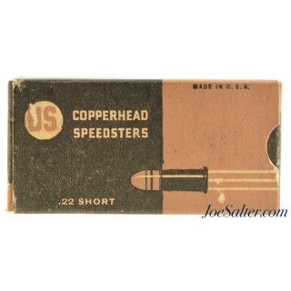 Full Box 22 Short Ammo US Cartridge Co. Copperhead Speedsters 1931 Issues