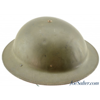 Vintage Canadian Civil Defense Helmet 1950's