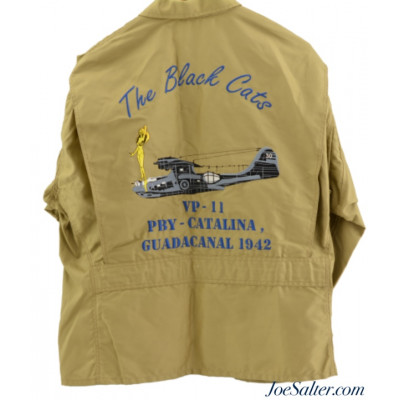 Commemorative VP-11 "BLACK CATS" Summer Flying Jacket AN-6551