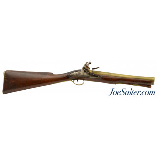 British Brass-Barreled Flintlock Blunderbuss