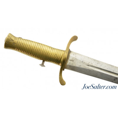 RMA Marked British Pattern 1837 Brunswick Rifle Bayonet by Enfield