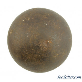 3 Pounder "Grasshopper" Solid Cannon Ball