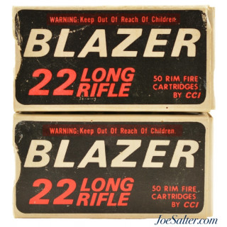 Vintage Blazer .22 Long Rifle Black box 22B early 70’s