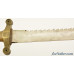  Swiss Model 1842 Pioneers Sawtooth Gladius Short Sword + Leather Scabbard