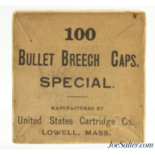 US Cart Co. Govt Special 22 BB Caps Thompson-Hoffer Sub Cal 1903 Rifle Ammo