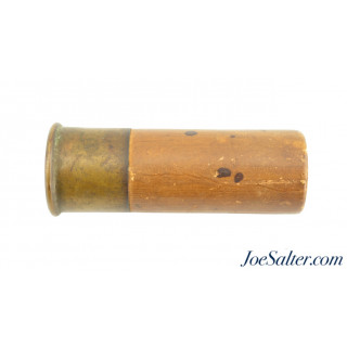 Massive Loaded U.M.C. Co. No. 3 Gauge Shotgun Shell Collector Cartridge