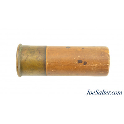 Massive Loaded U.M.C. Co. No. 3 Gauge Shotgun Shell Collector Cartridge