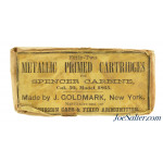  Excellent Sealed “soft pack” 56-50 Spencer Ammo J. Goldmark 42 Rds 