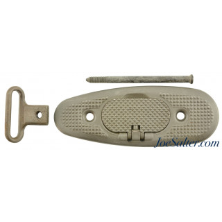 M1 Garand Parts Buttplate, Screw and Sling Bale